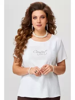 Майки, футболки 20357 молочно-белый