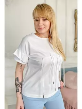 Майки, футболки 2183 белый