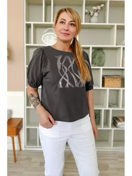 Майки, футболки 2229 графит