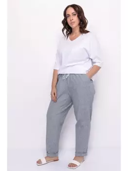 Майки, футболки Белая футболка свободного силуэта арт.3312