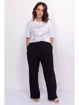 Майки, футболки Футболка белая с принтом из фольги арт.3280