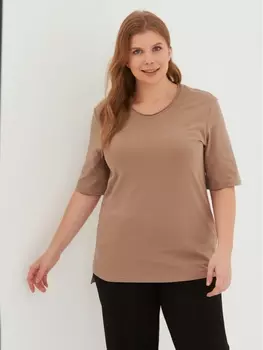 Майки, футболки Футболка бежевая арт.2976