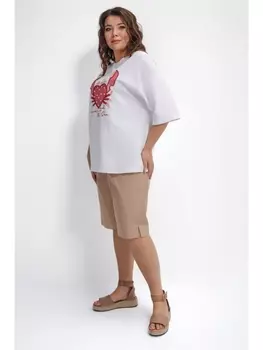 Майки, футболки Футболка хлопковая, белая арт.3702