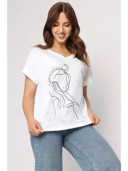 Майки, футболки Футболка Изящество , белый