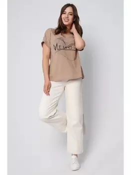 Майки, футболки Футболка Муар , светло-коричневый