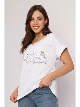 Майки, футболки Футболка Петербург , белый