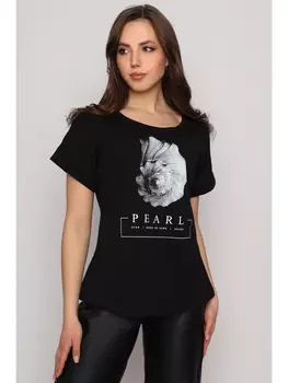 Майки, футболки Футболка Ракушка , черный