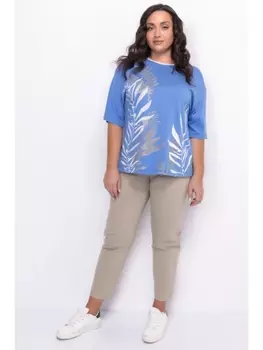 Майки, футболки Футболка с принтом, незабудка арт.3294