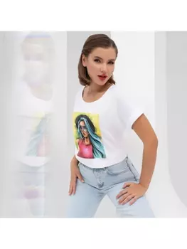 Майки, футболки Летний вайб (кокетка)