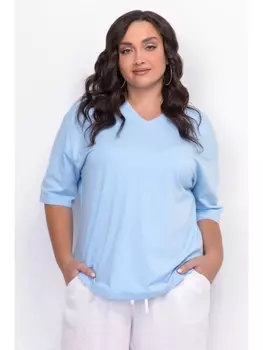 Майки, футболки Небесный хлопковый свитшот 3312