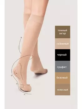 Носки 2100/M MEDICA 20 DEN Гольфы