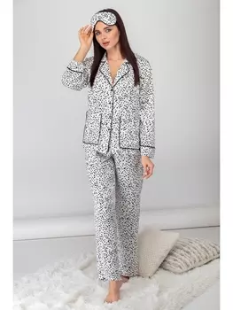 Одежда для дома 3074 бело-черный