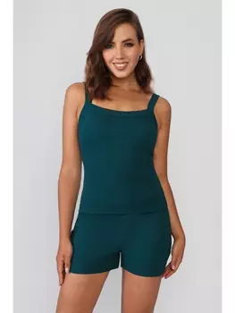 Одежда для дома Комплект Грация, сине-зеленый