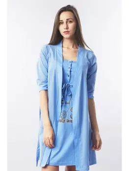 Одежда для дома Комплект Счастье, голубой