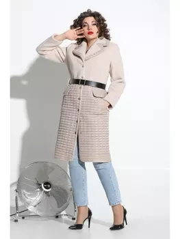 Пальто 1119-3 кремовый