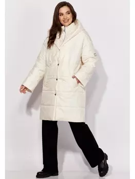Пальто 1322 молочный