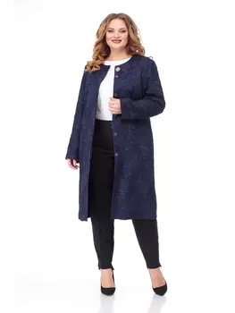 Пальто 179 синий