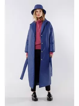 Пальто 1994 синий