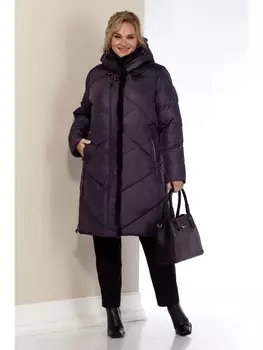 Пальто 2166 баклажан