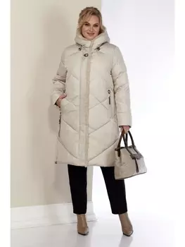 Пальто 2166 молочный