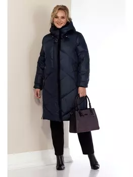 Пальто 2166 синий