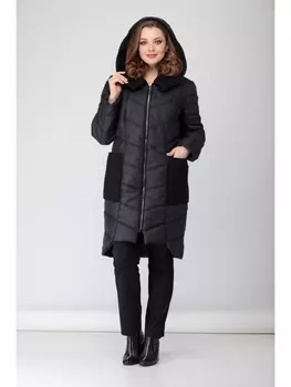 Пальто 3058 черный
