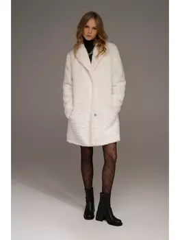 Пальто 3547 молочный