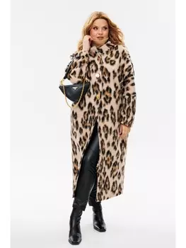 Пальто 363 леопард