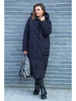 Пальто 5006 чернильный