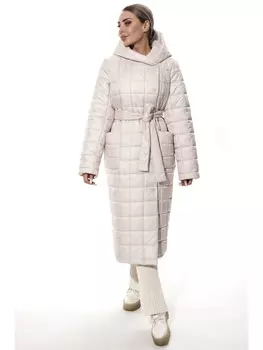 Пальто 7145 молочный