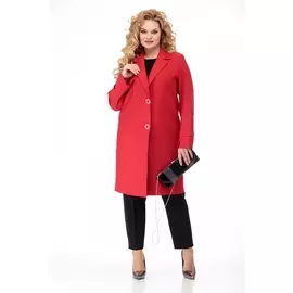 Пальто 778 красный