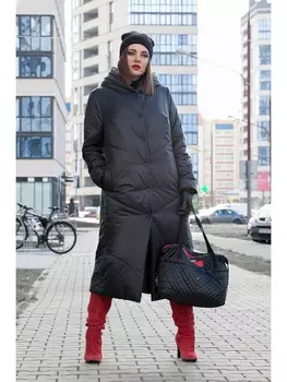 Пальто 8277 черный