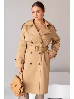 Пальто К-23802 песок