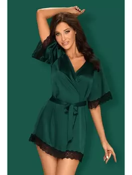 Пеньюар Sensuelia peignoir Green