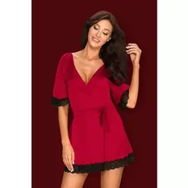 Пеньюар Sensuelia peignoir Red