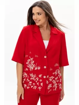 Пиджаки, жакеты 1076 красный