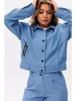 Пиджаки, жакеты 1085 голубой