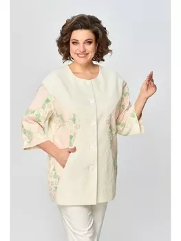 Пиджаки, жакеты 1156 молочный