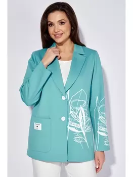 Пиджаки, жакеты 1276 бирюза