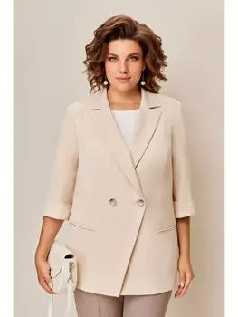 Пиджаки, жакеты 1320 молочно-бежевый