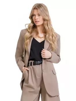 Пиджаки, жакеты 1367 темно-бежевый