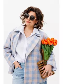 Пиджаки, жакеты 1469 голубой