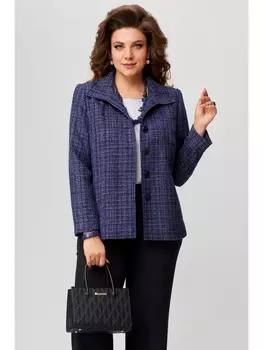 Пиджаки, жакеты 20522 сине-баклажановый