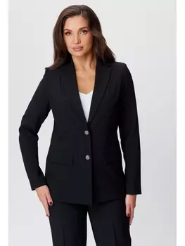 Пиджаки, жакеты 412 черный однотон