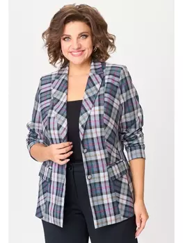 Пиджаки, жакеты 412 синяя клетка