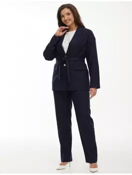 Пиджаки, жакеты 4471 темно-синий