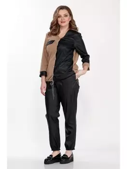 Пиджаки, жакеты 5078 черн-песок