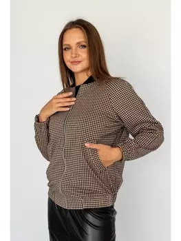 Пиджаки, жакеты Б-03 бежево-черный