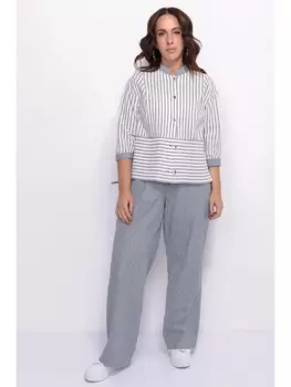 Пиджаки, жакеты Льняной жакет с кулиской арт.3315