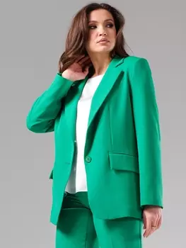 Пиджаки, жакеты М-7067-1 зелёный